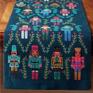 Anthropologie Nutcracker Table Runner